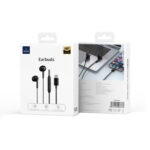 WIWU wired earphones EB314 USB-C white - Image 6