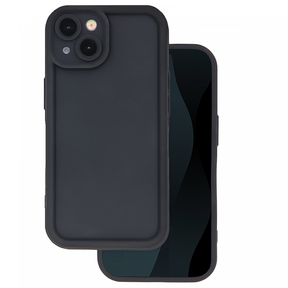 400254_oryg Rim TPU dėklas iPhone 7 / 8 / SE 2020 / SE 2022 – spalva: juoda - Image 1
