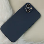Silicon case for iPhone 12 / 12 Pro 6,1 dark blue - Image 6