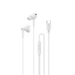 Devia wired earphones Kintone A2 Digital USB-C white - Image 5