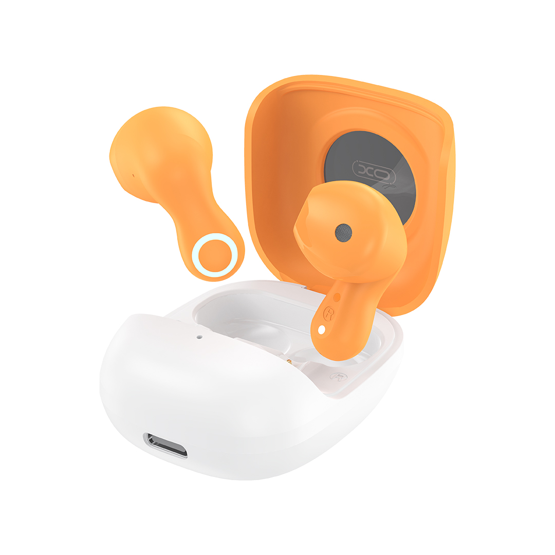 429099_oryg XO Bluetooth earphones G28 TWS orange - Image 1