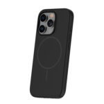 Silicone Thin Mag case for iPhone 12 / 12 Pro 6,1" black - Image 3