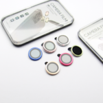 Set of lens glasses for iPhone 16 Pro 6,3" / iPhone 16 Pro Max 6,9" silver (3pcs) - Image 3
