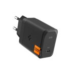 Spigen ArcStation Pro GaN-651 1-Port 65W Wall Charger + Type-C Cable Black - Image 3
