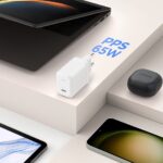 Spigen ArcStation Pro GaN-651 1-Port 65W Wall Charger + Type-C Cable Black - Image 4