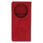 Smart Suede dėklas Xiaomi Redmi 14C 4G/ 14C 5G / Redmi A4 / POCO C75 – spalva: raudona - Image 3