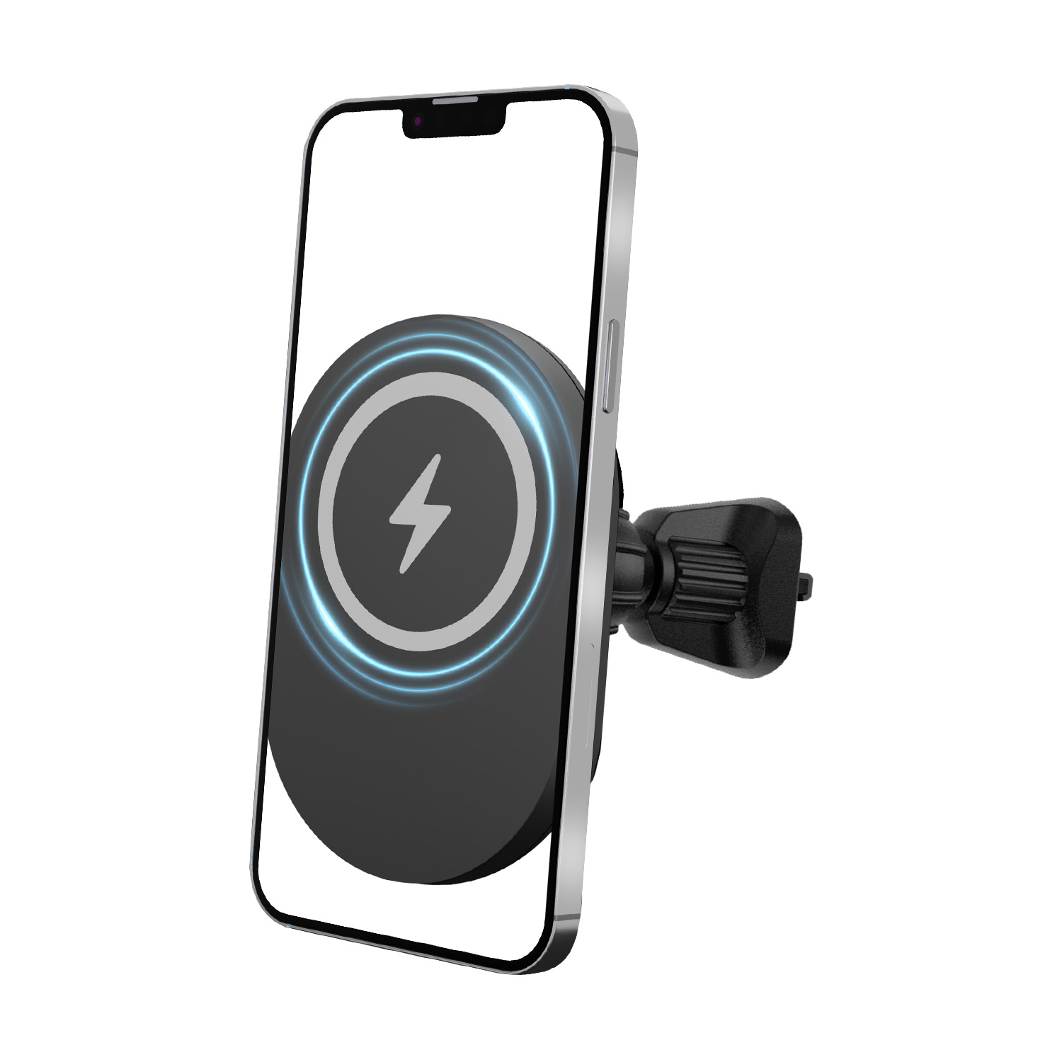 446581_oryg Forever MS magnetic car holder for air vent US-K-MS with wireless charger - Image 1