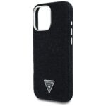 Guess HC MagSafe FW Denim Triangle Logo Case for iPhone 16 Pro Black - Image 7