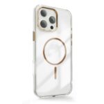 Clear Thin Mag case for iPhone 15 Pro 6,1 gold - Image 3