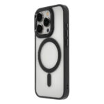 Satin Elegant Mag Case for iPhone 12 / 12 Pro 6,1 black
