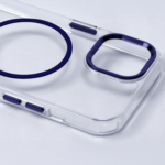 Clear Thin Mag case for iPhone 15 Pro 6,1 blue - Image 9