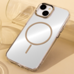 Clear Thin Mag case for iPhone 15 Pro 6,1 gold - Image 8