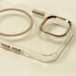 Clear Thin Mag case for iPhone 15 Pro 6,1 gold - Image 9