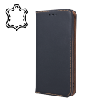Genuine Leather Smart Pro for iPhone 16 6,1 – spalva: juoda