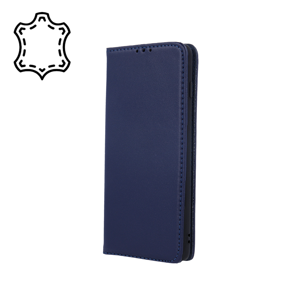 152012_oryg-2 Genuine Leather Smart Pro for Samsung Galaxy S24 FE – spalva: tamsiai mėlyna - Image 1