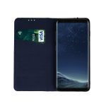 Genuine Leather Smart Pro case for Samsung Galaxy S21 FE navy blue - Image 3