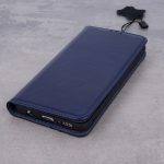 Genuine Leather Smart Pro case for Samsung Galaxy S21 FE navy blue - Image 6