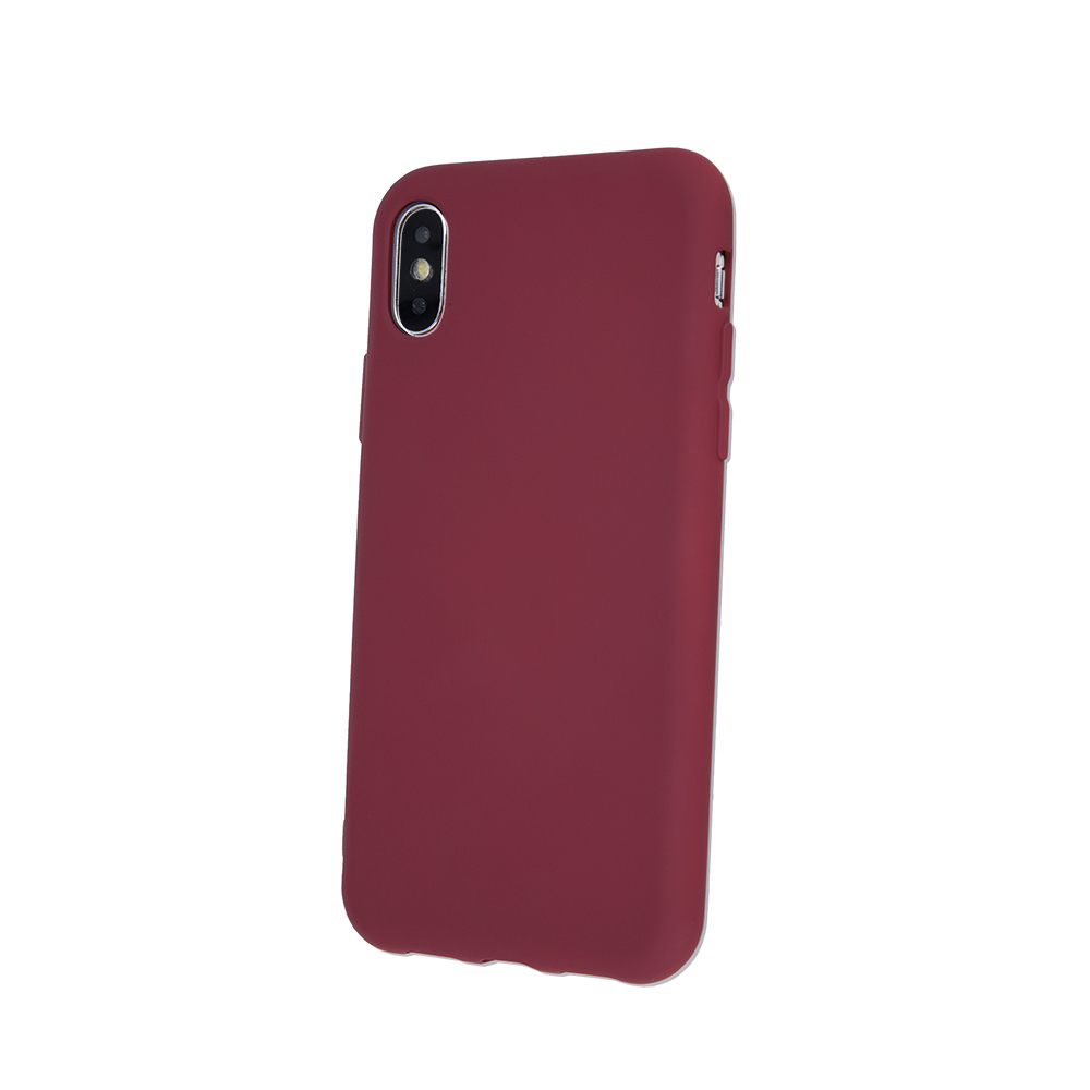 166023_oryg Silicon case for Samsung Galaxy S21 FE burgundy - Image 1