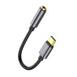 Baseus adapter L54 USB-C to jack 3,5 mm dark gray - Image 3