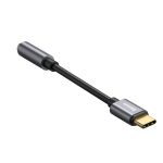 Baseus adapter L54 USB-C to jack 3,5 mm dark gray - Image 4