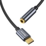 Baseus adapter L54 USB-C to jack 3,5 mm dark gray - Image 5