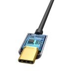 Baseus adapter L54 USB-C to jack 3,5 mm dark gray - Image 6