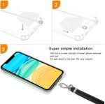 Universal neck strap for phones navy blue - Image 7