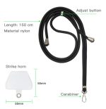 Universal neck strap for phones grey - Image 5