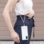 Universal neck strap for phones navy blue - Image 11