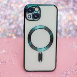 Color Chrome Mag case for Samsung Galaxy A35 5G green - Image 5