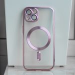 Color Chrome Mag dėklas iPhone 16 Pro Max 6,9" – spalva: rožinio aukso - Image 11