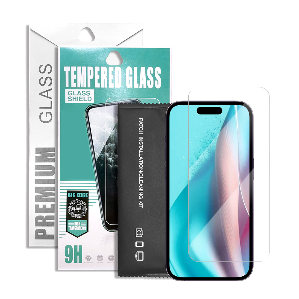 355341_oryg Tempered glass 2,5D Premium for iPhone 16 Pro / 17 / 17 Pro - Image 1