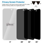 Vmax tempered glass 0.33mm 2,5D high clear privacy glass for iPhone XR / 11 - Image 6