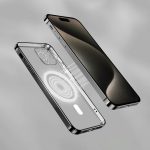 Vmax Electroplating Mag TPU case for iPhone 12 6,1 black - Image 8