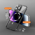 Vmax Electroplating Mag TPU case for iPhone 15 Pro Max 6,7 black - Image 10