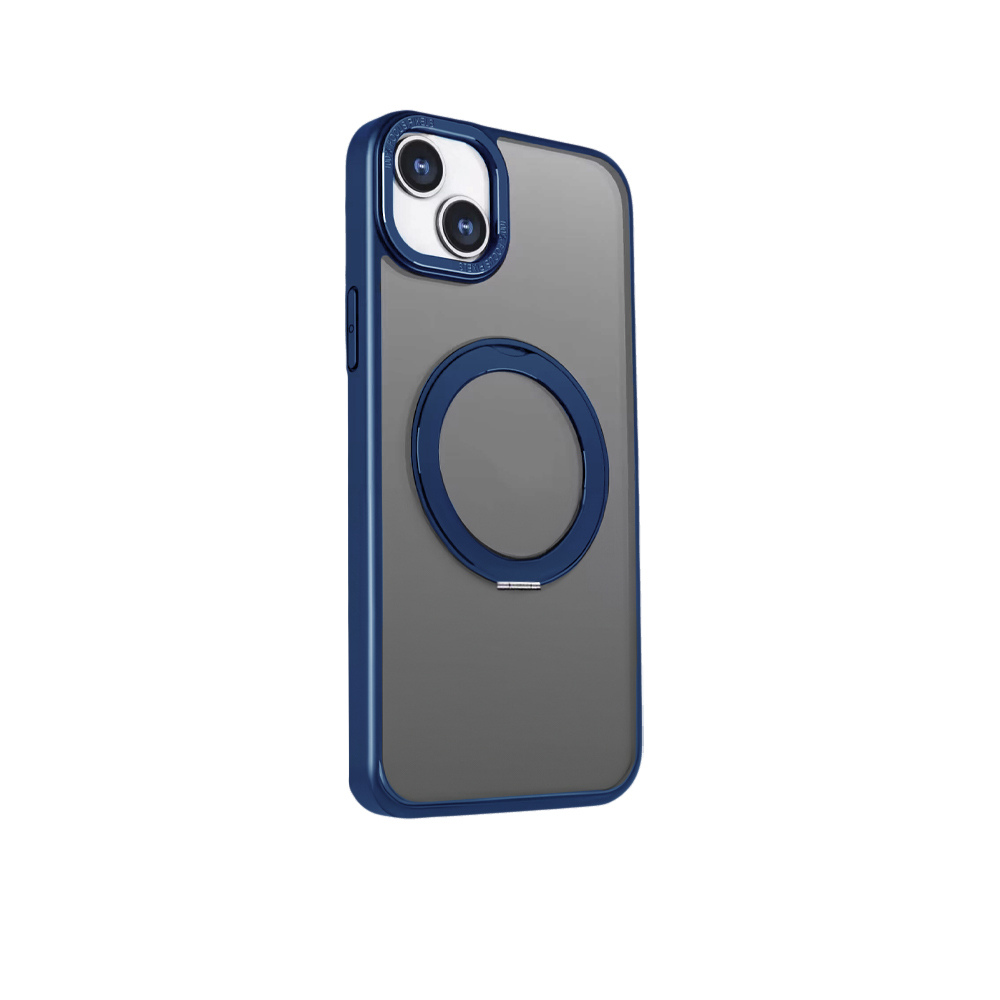 367460_oryg Mag Ring Rotating case for iPhone 11 navy blue - Image 1