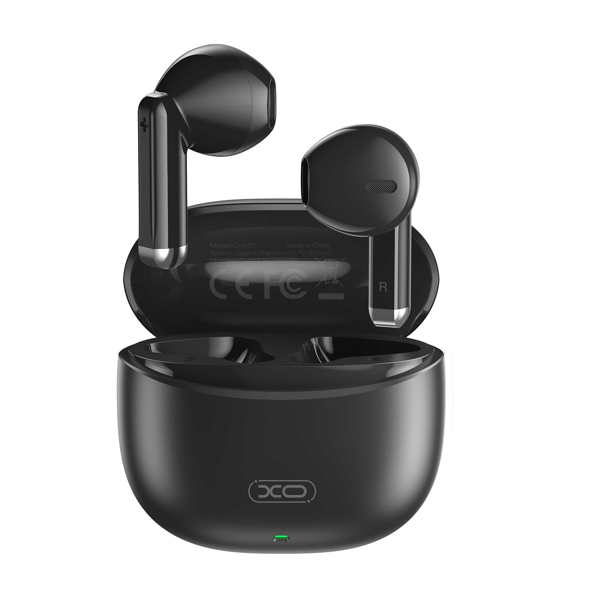 376071_oryg XO Bluetooth earphones X33 TWS black - Image 1