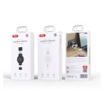 XO wireless inductive watch charger QI CX026 USB+USB-C 2,5W white - Image 3