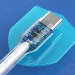 BWOO laidas USB - USB-C 1m 3A White BO-X172C - Image 5