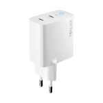 Forever TC-06-65CC GaN PD QC charger 2x USB-C 65W white - Image 3