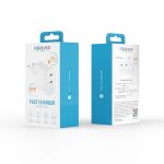 Forever TC-06-65CC GaN PD QC charger 2x USB-C 65W white - Image 7