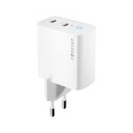 Forever TC-06-40CC GaN PD QC charger 2x USB-C 40W white - Image 5