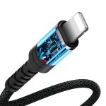 BWOO Adapter AUX 3.5mm - Lightning Black BZ48 - Image 4