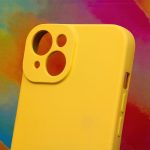 Silicon case for iPhone 11 yellow - Image 10