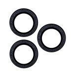 Set of lens glasses for iPhone 14 Pro 6,1 black glitter (3 pcs)