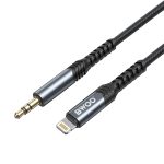 BWOO Cable AUX 3.5mm - Lightning BO-AUX068 black - Image 3
