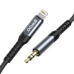 BWOO Cable AUX 3.5mm - Lightning BO-AUX068 black - Image 4
