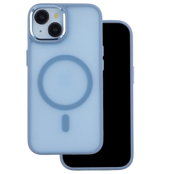 Frozen Mag case for iPhone 16 Pro 6,3 light blue