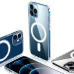 Anti Shock 1,5 mm Mag dėklas iPhone 12 / 12 Pro 6,1 transparent big hole - Image 7