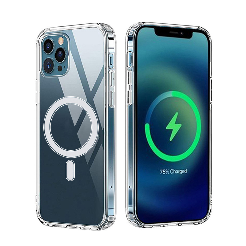 401673_oryg-2 Anti Shock 1,5 mm Mag dėklas iPhone 16 Plus 6,7 transparent big hole - Image 1
